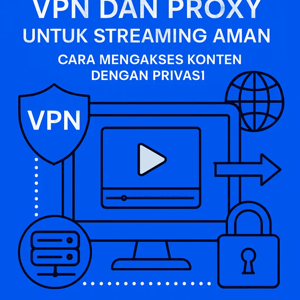 VPN dan Proxy untuk Streaming Aman: Cara Mengakses Konten dengan Privasi